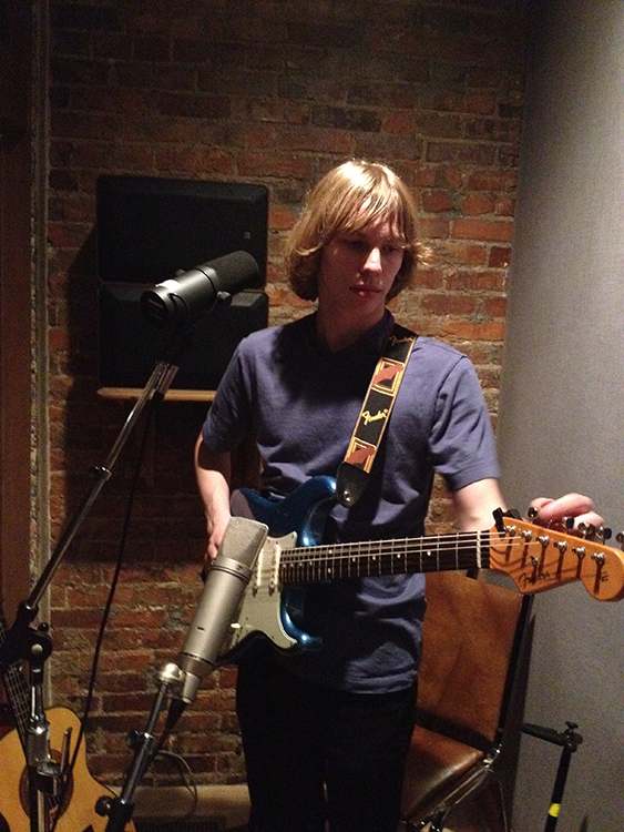 Brian at House of David recording studio, Nashville